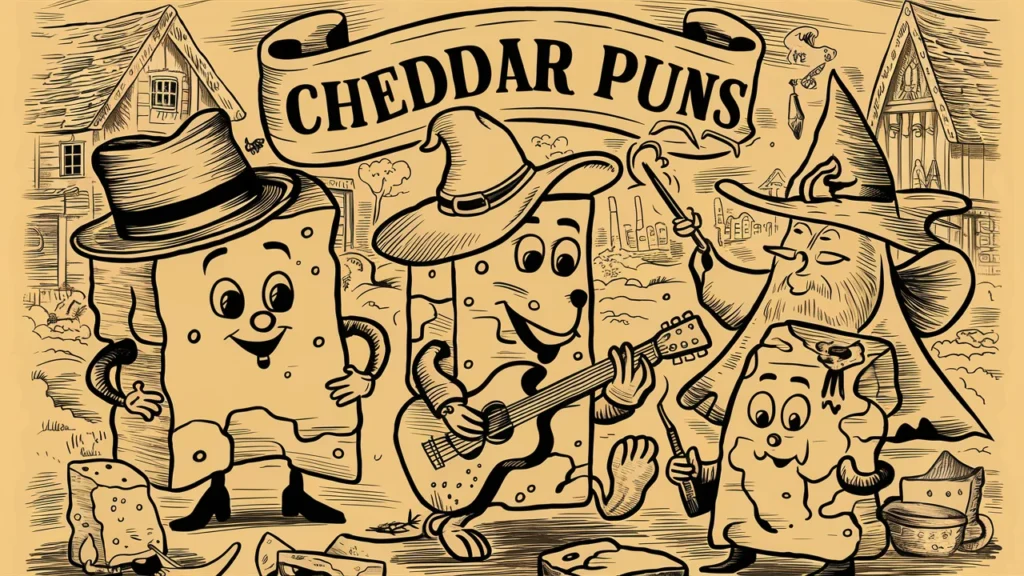 cheddar puns