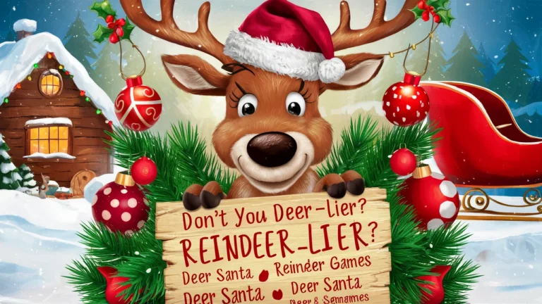 Reindeer Puns