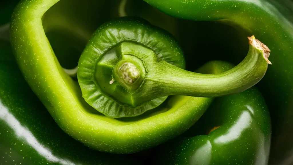 Crunchy Green Bell Pepper 