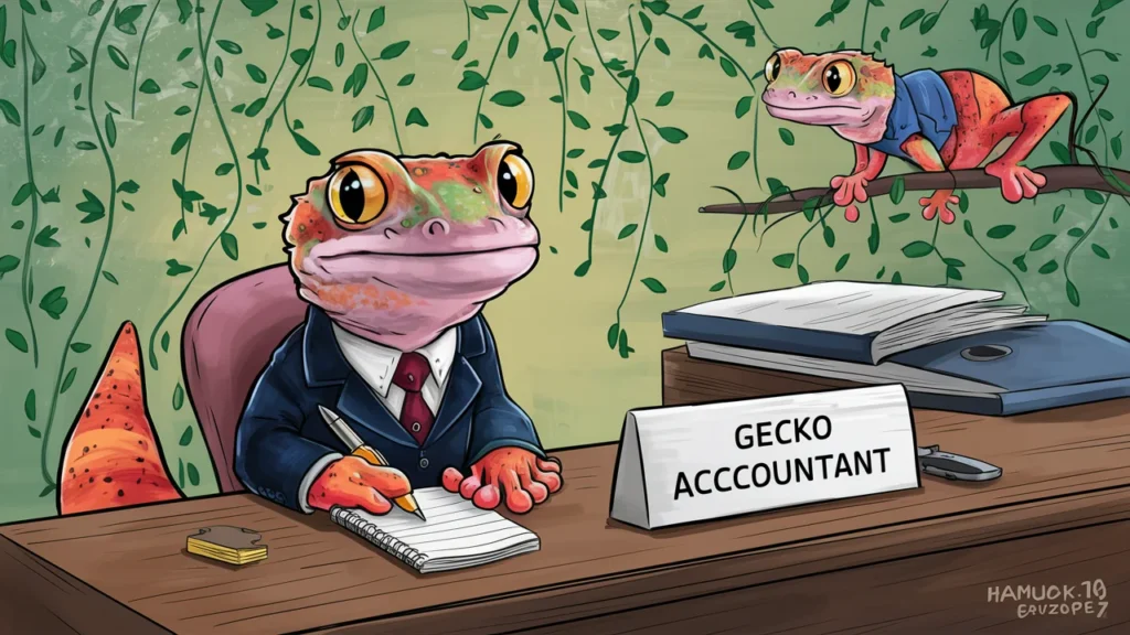 Gecko-Themed Humor