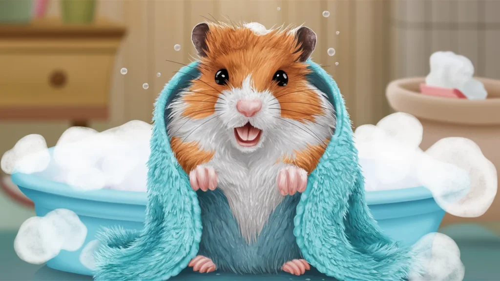 Squeaky Clean Hamster 