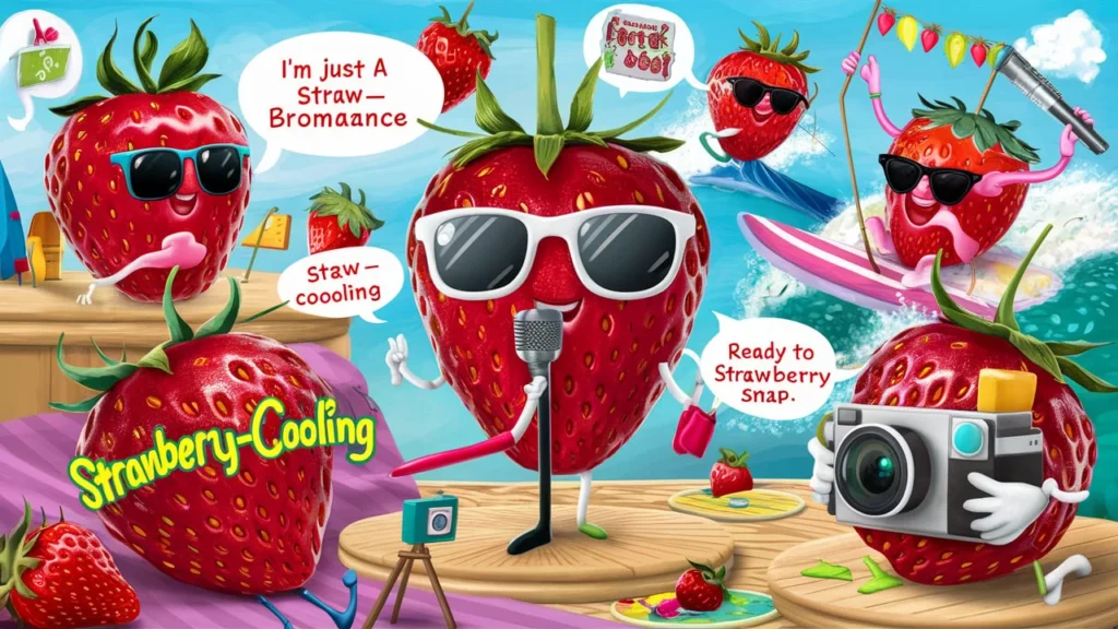 Strawberry Puns for Berry