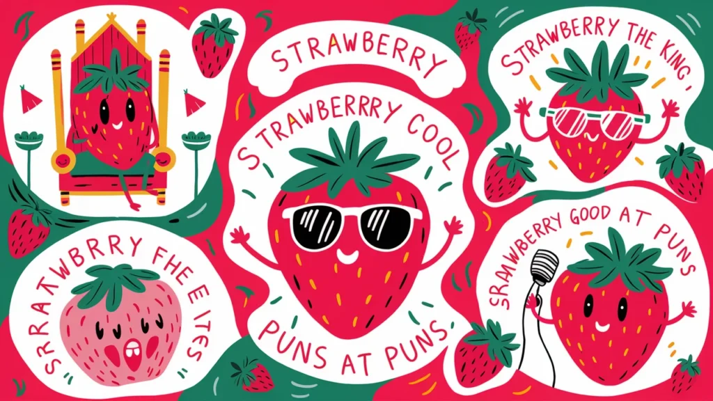 Sweet Strawberry Puns