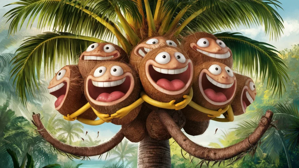 Tropical Coconut Humor 