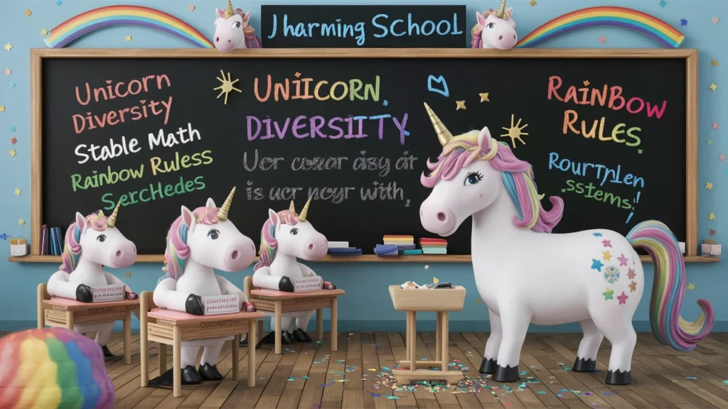 Unicorn School Puns