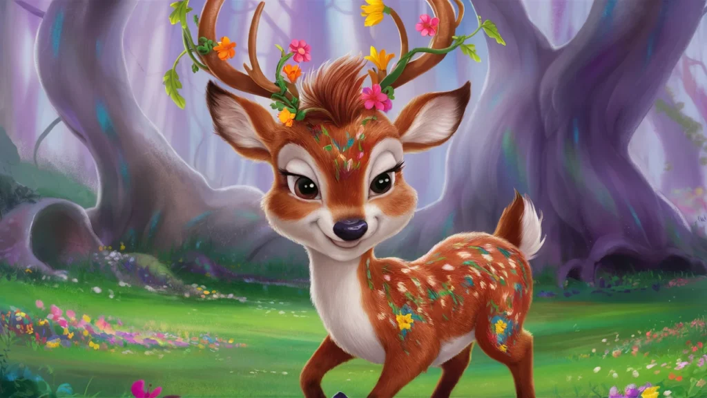 Whimsical Deer