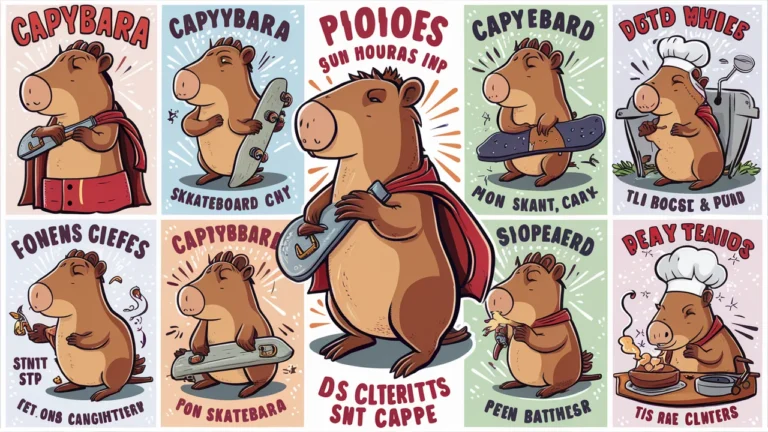 Capybara Puns