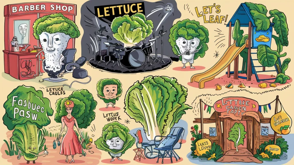 Fresh Lettuce Puns