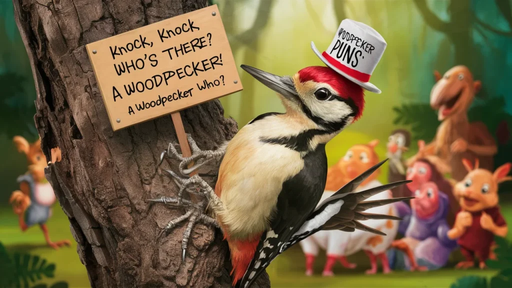 Hilarious Woodpecker Puns