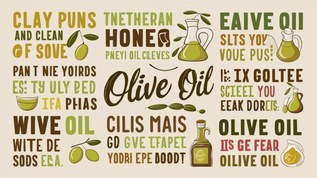 Laughter Olive Oil Puns 