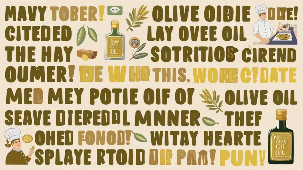 Olive Oil Humor