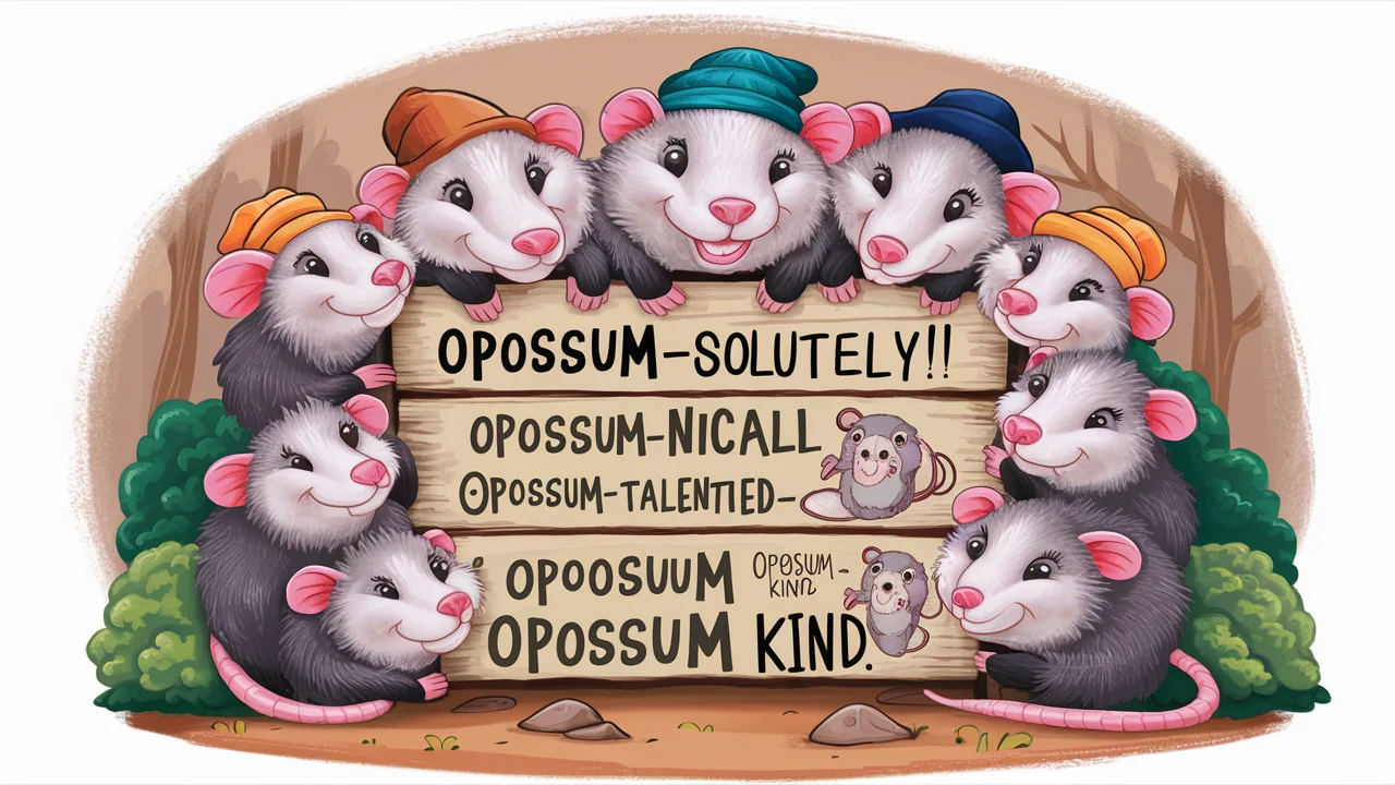 Opossum Puns