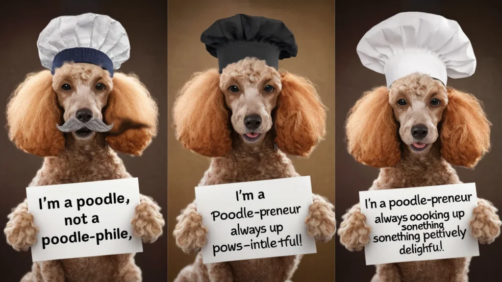 Poodle Laughs