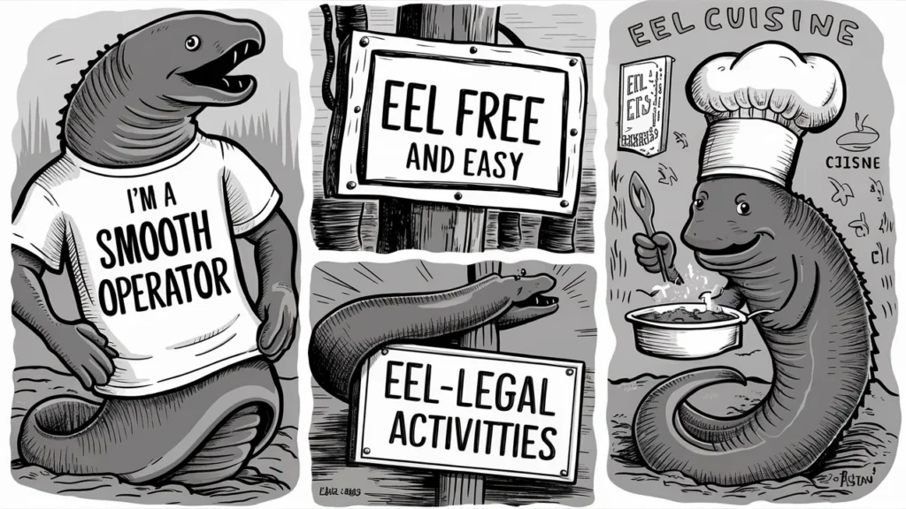 Slithering Eel Wordplay