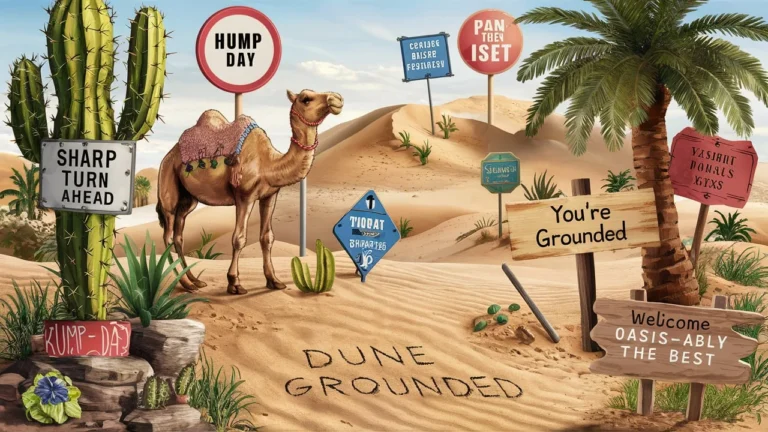 Desert Puns