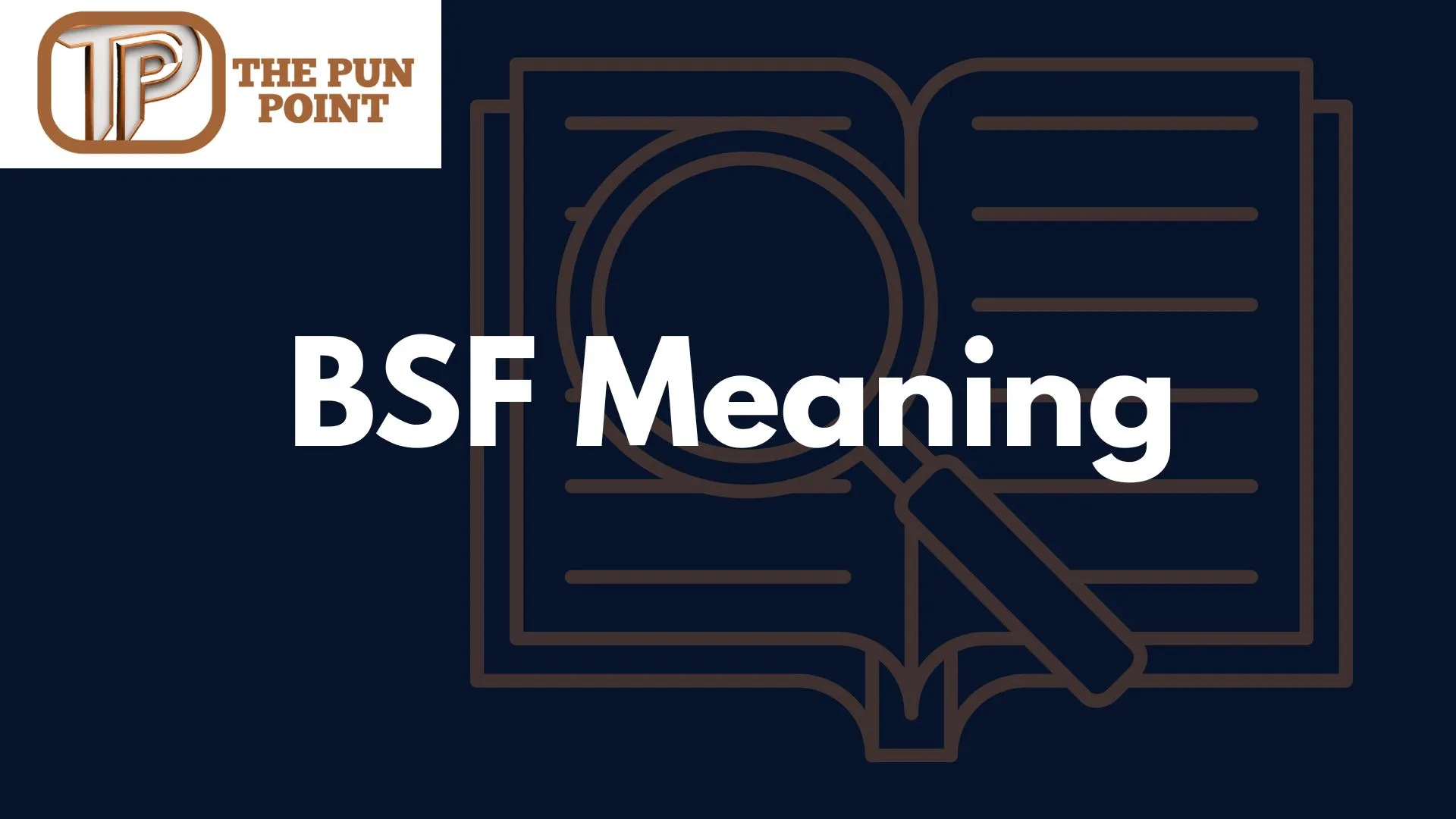 BSF Meaning