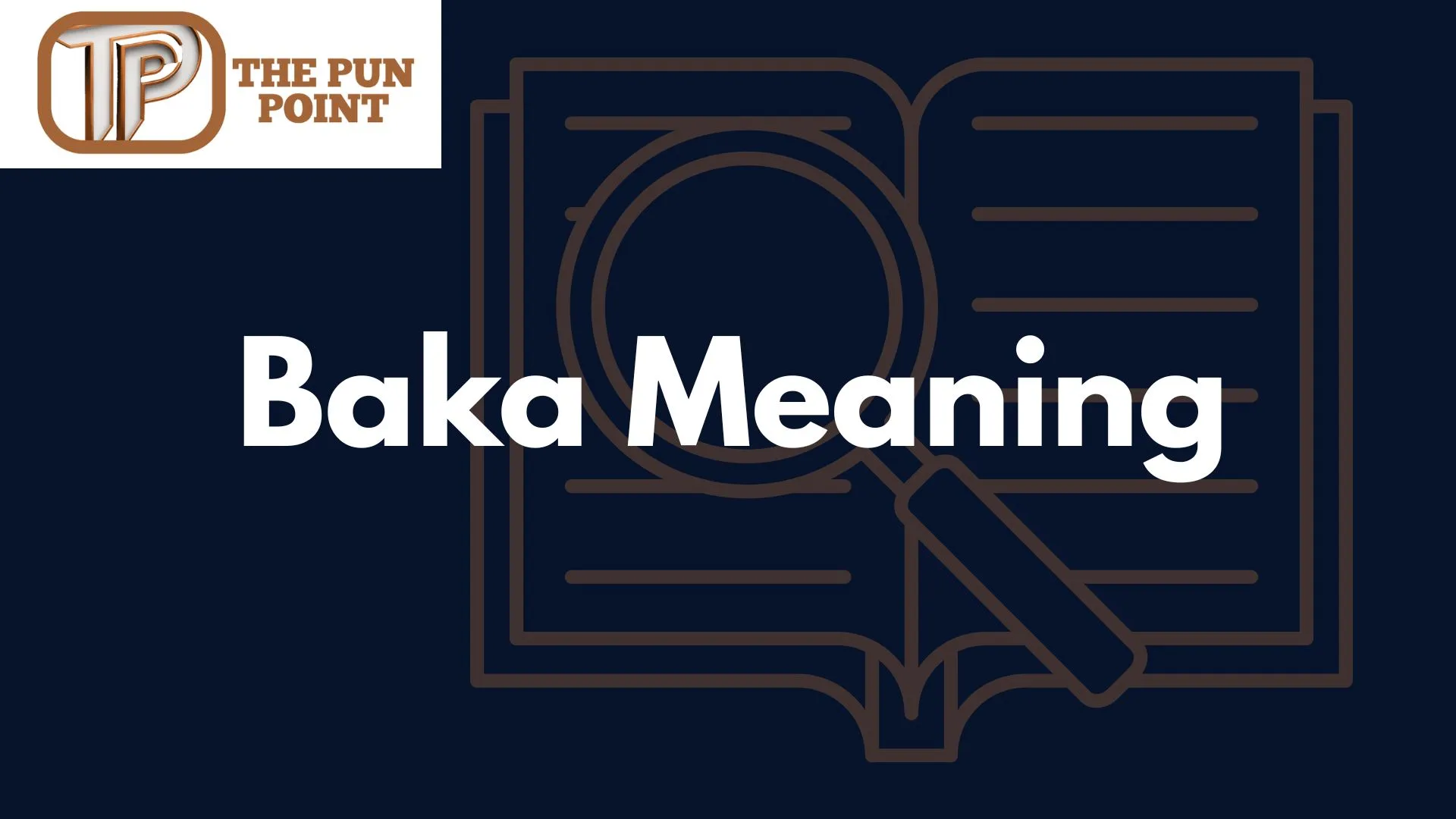 Baka Meaning