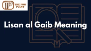 Lisan al Gaib Meaning