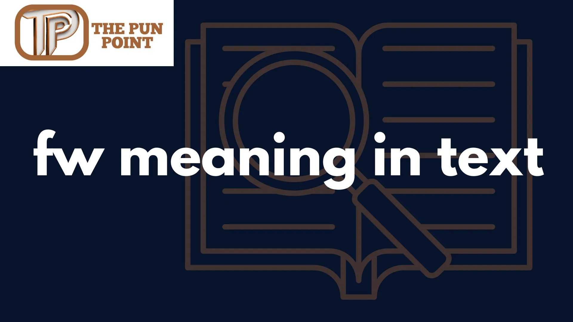fw meaning in text